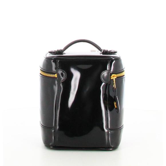 1996 Vanity Case Bag Chanel Black Patent Leather - Picture 5 of 5